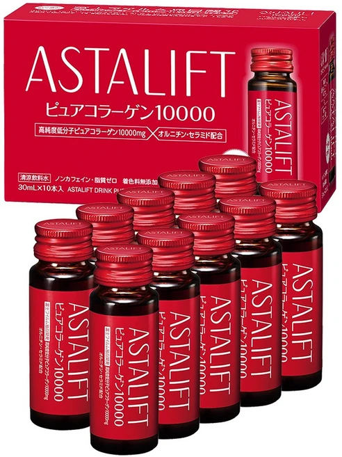 (ASTALIFT) 10000 C 아스타리프트 콜라겐 드링크 퓨어 콜라겐 (1상자 30ml×10개), 1 - 쿠팡