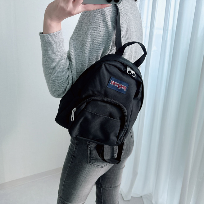 잔스포츠 하프파인트 미니 백팩 10L 남성 여성 백팩 학생 어린이 데일리 가방 JSMBK TTBLISS 다용도 주머니 증정