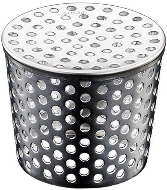 아모란나 스테인레스 필터형 낙엽방지망 우수관 지붕 배수관 낙엽방지 거름망 그물망 트랩필터 낙엽망, 1개