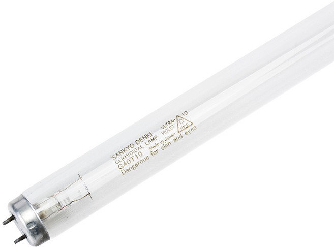 산쿄 자외선 살균 램프 UV G40T10 40W 컵 소독기 살균기 전구 일제, 1개