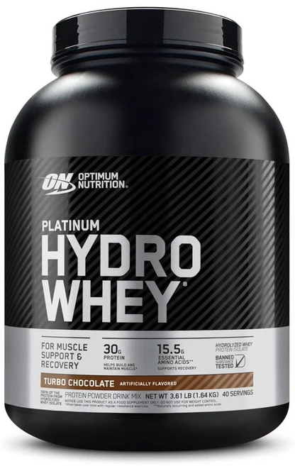 Optimum Nutrition 옵티멈 뉴트리션 플래티넘 하이드로웨이 터보초코 1.6kg 대용량 단백질 40회분, 1개 - 쿠팡
