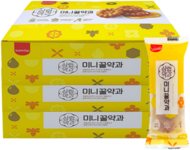 삼립 미니꿀약과, 70g, 30개