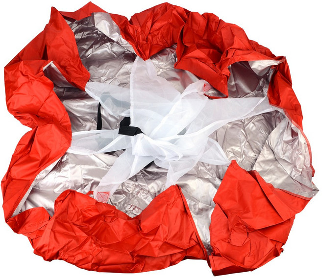 달리기 공기저항 낙하산, 블루, 1개