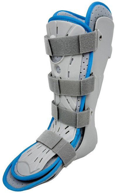 회색 발목보호대 발목 깁스 보조기 반깁스 단하지 보호대, 1개
