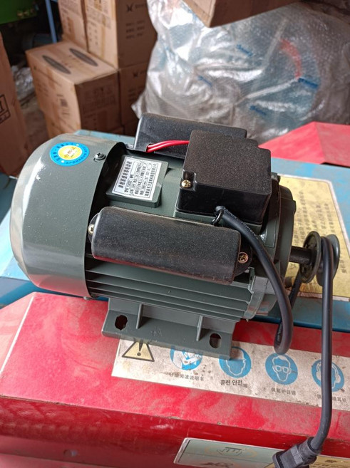 220V 단상 유도 감속 구리선 기어 가정용, 2상 고속 잔디 체 모터, 1개