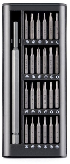 당돌 정밀드라이버 24P 62P 세트 드라이버세트 일자드라이버 십자드라이버 별모양 Y 삼각 드라이버 아이폰 안경 시계 노트북 수리 드라이버, 24P 1세트, 1개