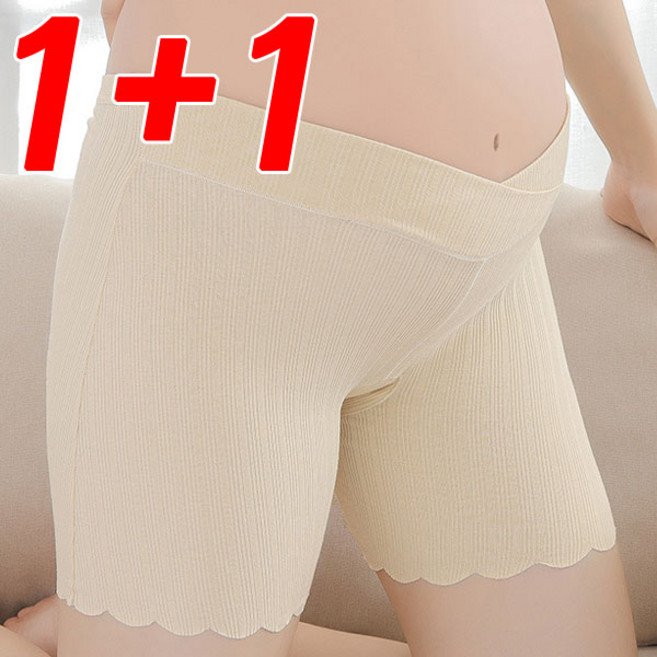 1+1 마더라이크 임산부 물결라인 사각팬티 드로즈 속바지 임부속옷