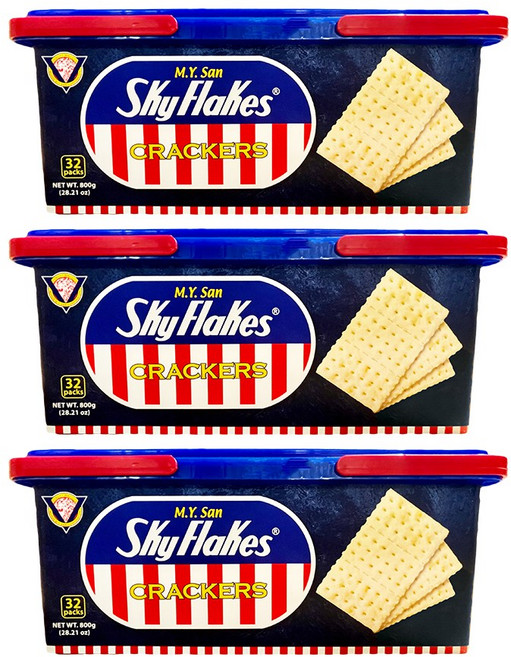 M.Y.San 스카이플레이크 크래커 800g (32개입), 3개