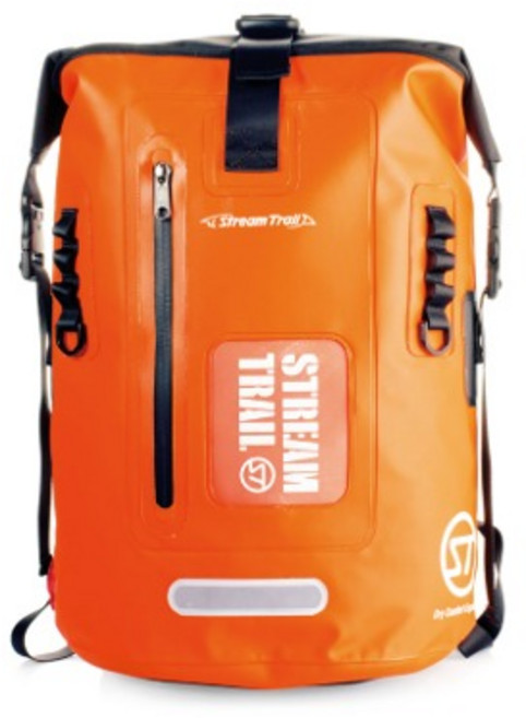[스트림트레일 본사 직영] 스트림트레일 드라이탱크 25L D2 백팩 드라이백, 옐로우, 1개