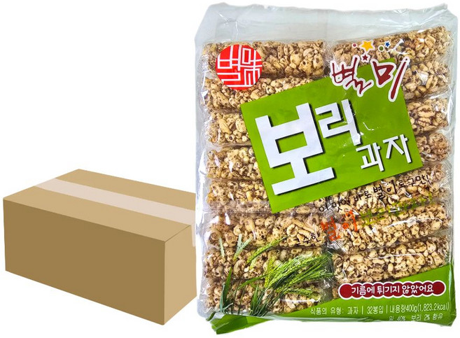 별미 보리과자, 400g, 10개