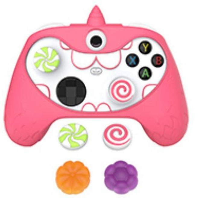 엑스박스 Xbox Series X/S 컨트롤러 실리콘 보호 케이스 도꺠비 커버 로커캡 세트, X3 헤이 탄환 컨트롤러