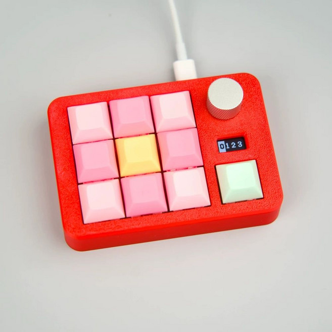 한손 키보드 단축키 케이스 매크로 청축 노브 영상편집 키패드 기계식 화이트, D. 흑축, F. 기타