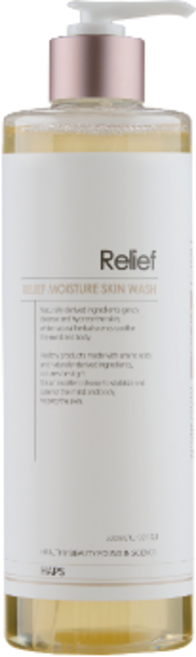 햅스 릴리프 모이스처 스킨워시 버가못, 1개, 500ml