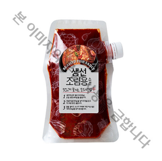 주비푸드 생선 조림용 소스 500g, 1개