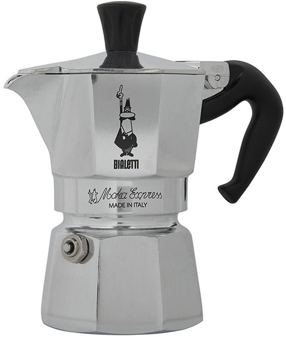 BIALeTTI 拜雷提 經典摩卡壺 3杯份, 1個, 條子