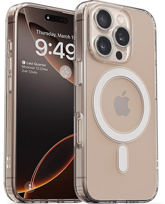 아이엔조이 아이폰 갤럭시 S 초강력 젤리 하드 투명 마그네틱 맥세이프 휴대폰 케이스 INJ-MSC01