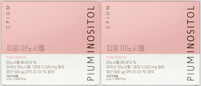 씨피움 이노시톨 콜린 엽산, 75g, 2개