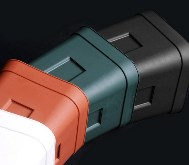 가네야 일본 긴 사각 슬릿분 롱 슬릿화분 소형 플분 숨쉬는 뿌리 90, 모스그린 120(10.5x10.5x13cm)