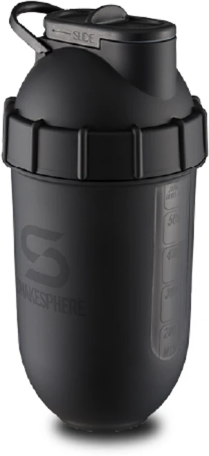 쉐이크스피어 프로틴쉐이커 쉐이크통 물통 물병 보틀 텀블러, 뷰 매트블랙, 700ml, 1개 - 쿠팡