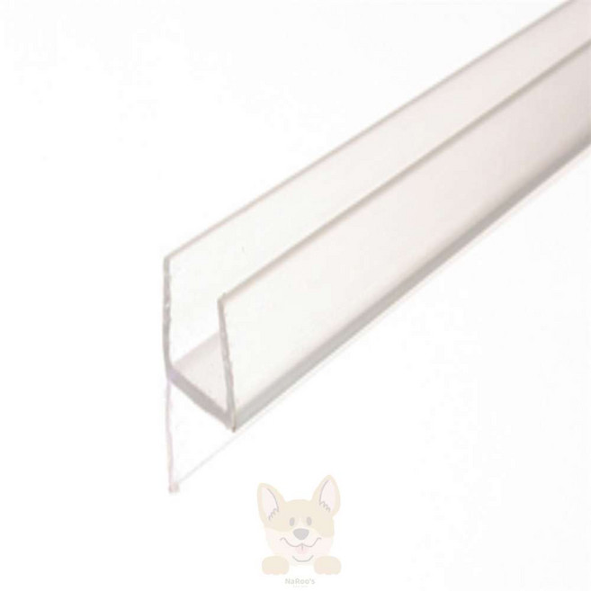 정스토어 샤워부스/프로파일 유리문틈새막이고무패킹, 1) 8X2M, 1개