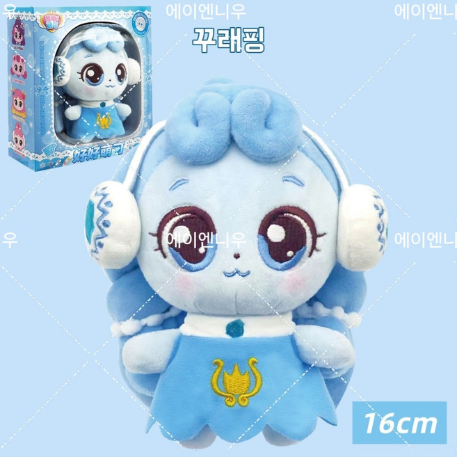 에이엔니우 캐치 티니핑 꾸래핑 봉제인형, 1개