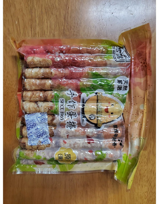 七號倉儲 就賀呷 手作蛋捲 原味口味 250克, 1個