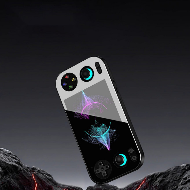 [CTK] ANBERNIC 앤버닉 RG556 안드로이드 휴대용 콘솔 오락 레트로 게임기 5.48인치, 8+128G, 블랙