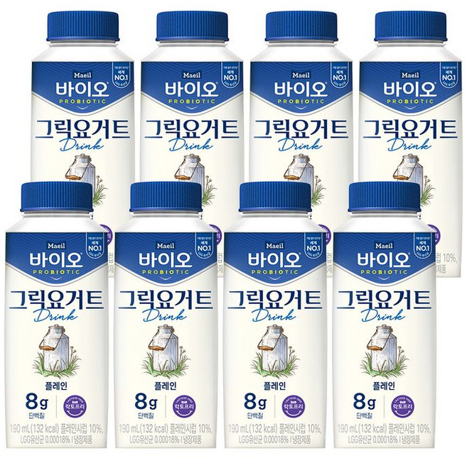 매일 바이오 그릭요거트 드링크 플레인, 190ml