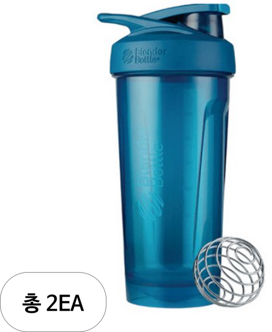 블랜더보틀 스트라다트라이탄 보틀, 오션블루, 828ml, 2개