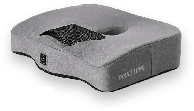 자동 케겔운동기구 괄약근 운동 기구 케켈 요실금 골반근 케어 레드라이트 시트 두스룬 DOUCE LUNE R5, 1개, 그레이