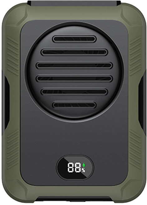 타프팬 공업용선풍기 공업용환풍기 휴대용 허리 클립 선풍기 벨트 선풍기 바디 선풍기 웨어러블 개인 미니, 한개옵션1, 1개