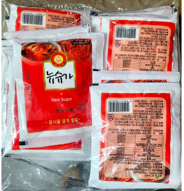 뉴슈가 (토끼표 60g x20입 1.2K) X10 카페/박스판매/저칼로리당, 10개, 1.2kg