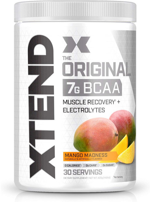 Xtend 오리지널 7g BCAA 망고 매드니스, 415g, 1개