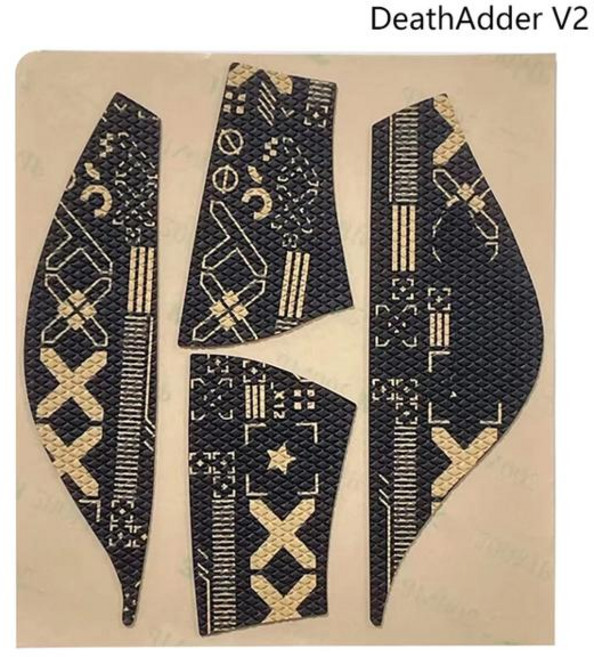 호환 마우스 그립 테이프 스케이트 수제 스티커 미끄럼 방지 땀을 빨아주는 바이퍼 얼티메이트 데스에더 V2 프로 무선 마우스 1 세트, A20