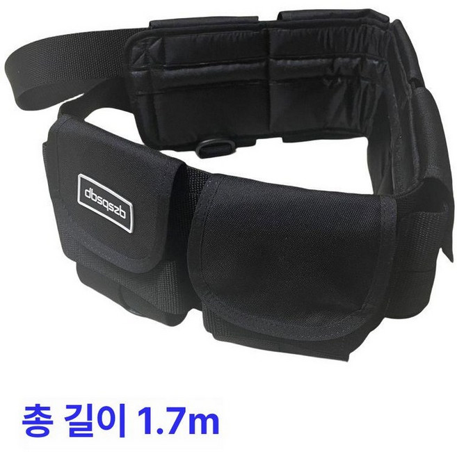 스쿠버 프리다이빙 납 주머니 잠수 악세사리 장비 다이버 웨이트, 4. 6단 팩 3~4kg납전용