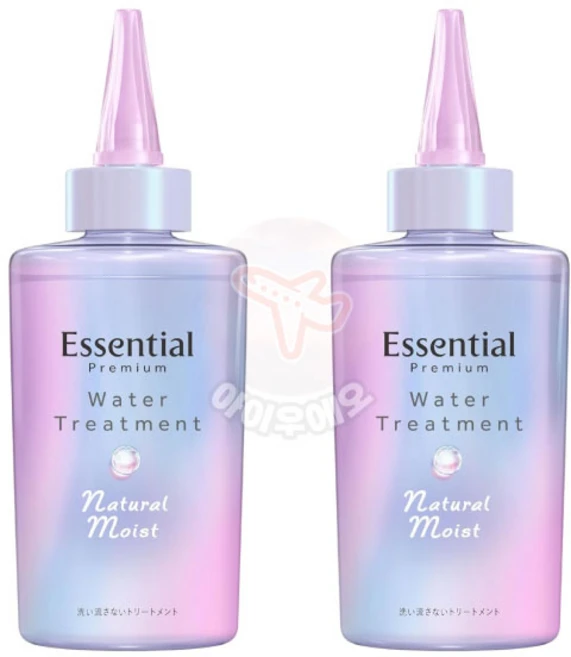 일본 Kao 에센셜 프리미엄 워터 트리트먼트 내추럴 모이스트 200ml X 2개 - 쿠팡
