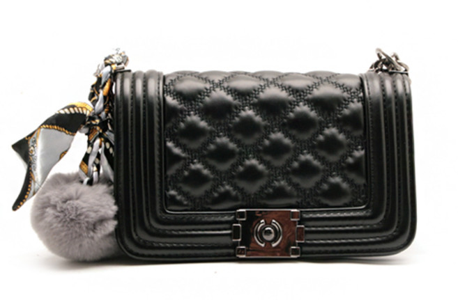 미쓰백 포세이돈 퀄팅백 체인 크로스백 여성 숄더백