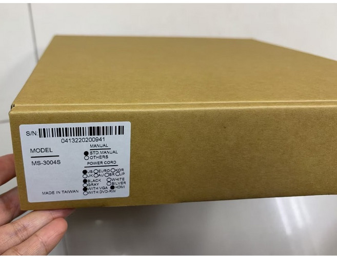 MS-3004S 四路監視器主機, 1個