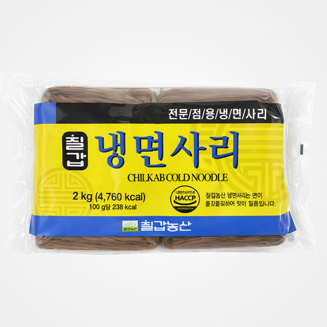 칠갑농산 냉면사리, 2kg, 1개