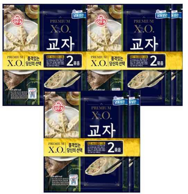 [오뚜기] XO 교자만두 324g x 6봉, 6개