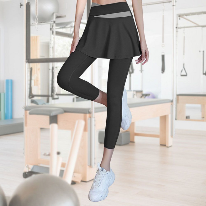 ns store 치마 레깅스 필라테스 요가복 운동 스커트 고탄력
