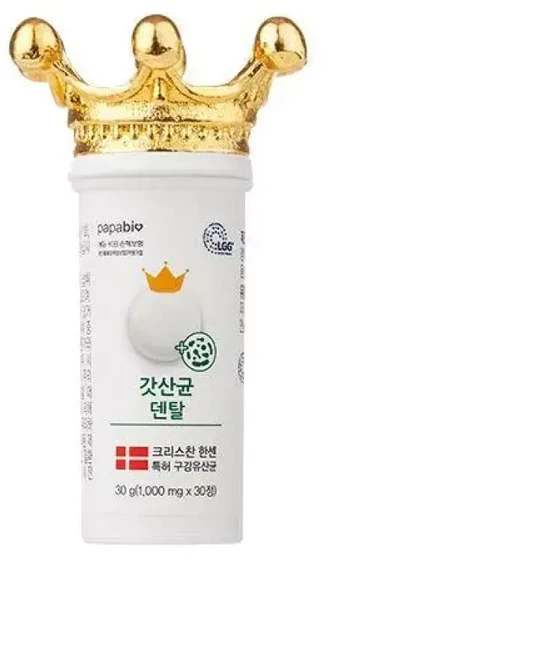 메온셀 구강 유산균 갓산균 덴탈 온가족용 아기 어린이 유아 성인 1 000mg 30정 1박스, 1개