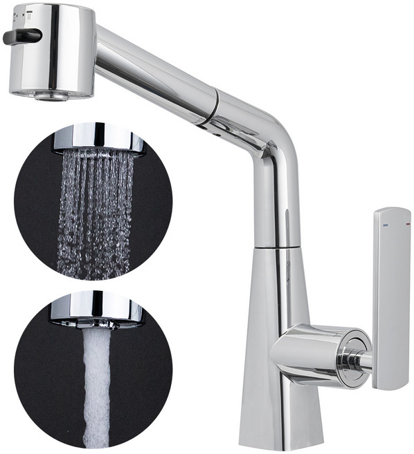 비욘드퍼니싱 국산 원홀 싱크대 주방수전, 1세트