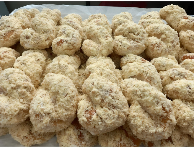 [우리들베이커리] 수제빵 구운꽈배기빵 (개별포장), 60g, 10개