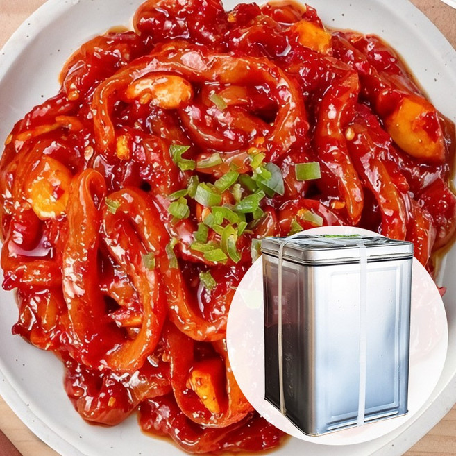 오징어젓갈 4kg 10k 20kg 반찬 대용량 식자재 업소용 식당용, 1개