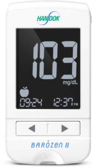 한독 바로잰 2 혈당측정기+채혈기+채혈침10개(혈당계 혈당체크기 당뇨측정기) 당뇨관리용품>>혈당계, 단품