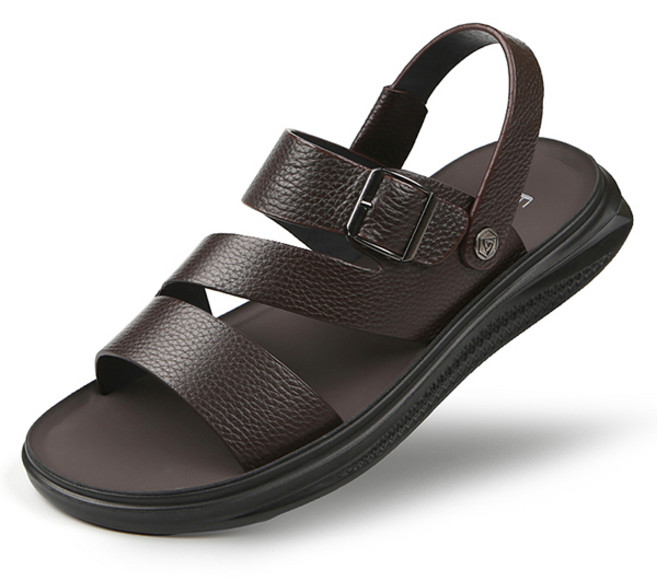 신사야 소가죽 캐주얼 정장샌들 남성샌들 SSY1811