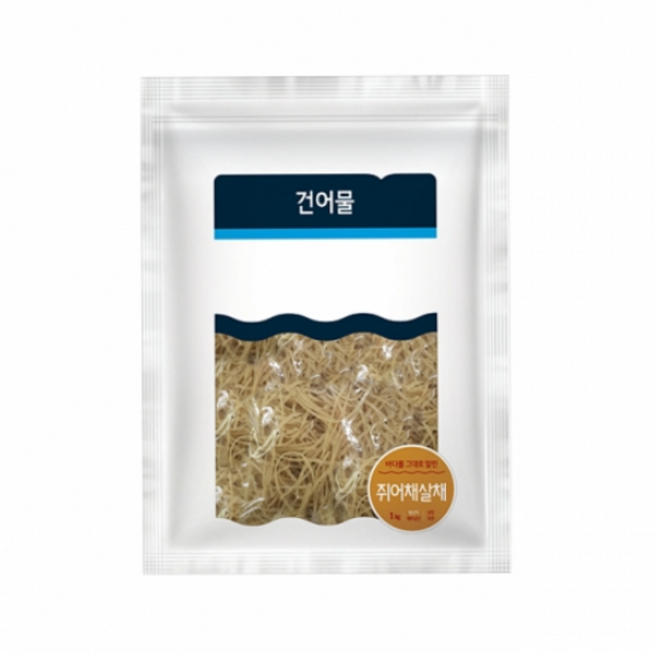 바다원 쥐어채 살채 1kg, 1개