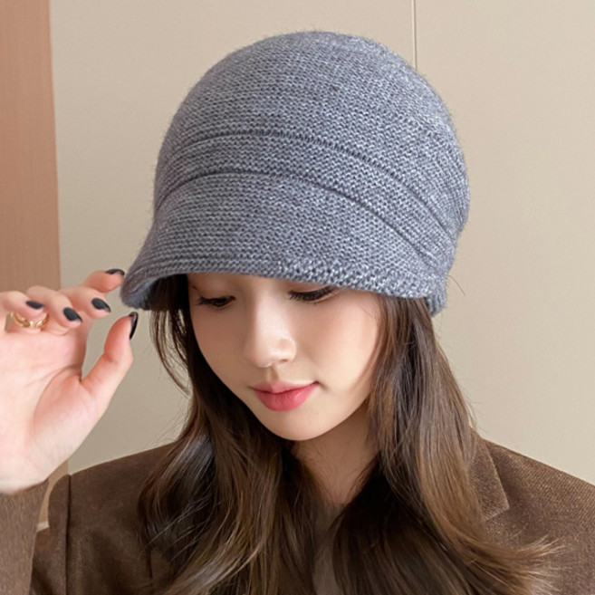 그린코코 여성 겨울 비니 벙거지 니트 모자