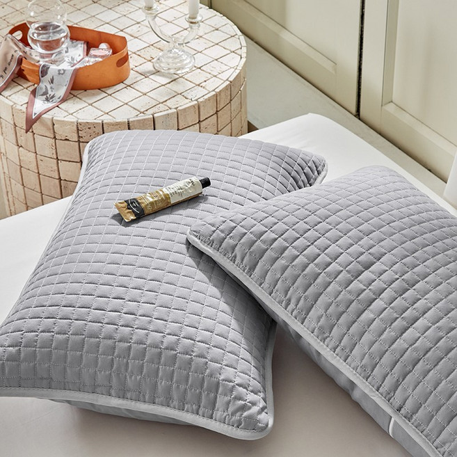 YOPENCE 항균 누빔 베개커버 지퍼형 2P